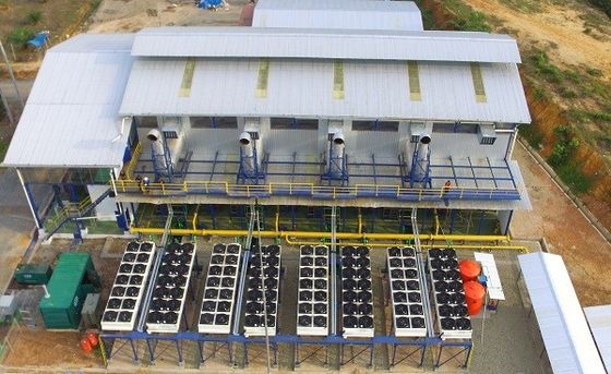 1500kW 3000kW Oil Field Generator Gas Exploration High Efficiency Generator