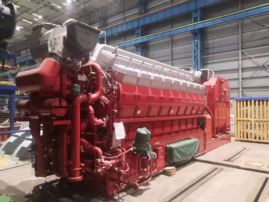 Red Used Gas Generator 1000kw To 8.7mw Reconditioned Generators