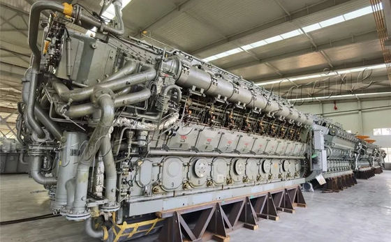 Red Used Gas Generator 1000kw To 8.7mw Reconditioned Generators