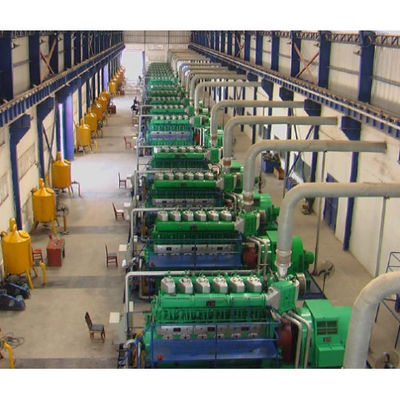 Four Stroke Dual Fuel Generator Sets Water Cooled Dual Fuel Genset