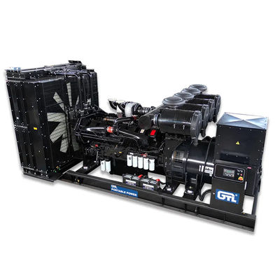 50Hz 1875KVA Cummins 1500kw Diesel Generator KTA50-G16A