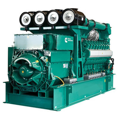 2MW Cummins Engine Generator Sets High Speed Natural Gas Gensets