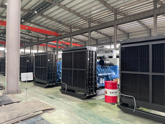 2250KVA-2750KVA Industrial Exhaust Gas Generator Reducing Emissions