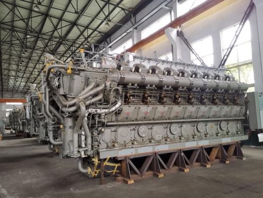 400kW 1980kW 4 Stroke Generator Advanced Environmental Technology MAN Genset