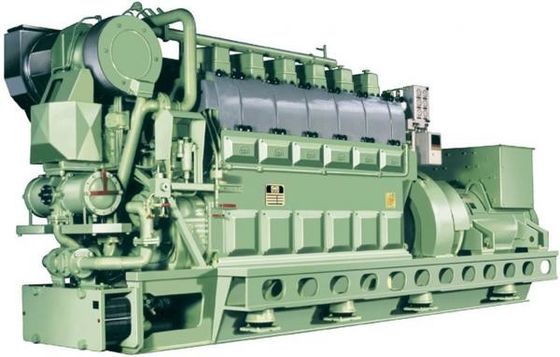 Low Emission Low Noise 50Hz 60Hz MAN Generator For Large Scale Power Generation