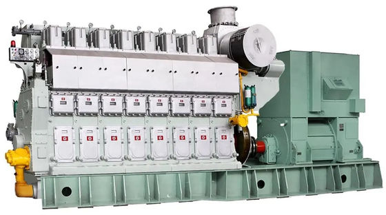 HFO Generator 400kW-21000kW Diesel Generator Oil Type For Mining Enterprises