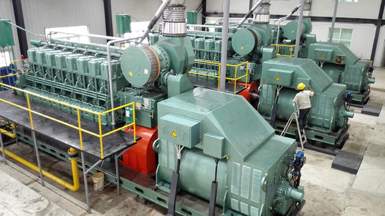 HFO Generator 400kW-21000kW Diesel Generator Oil Type For Mining Enterprises