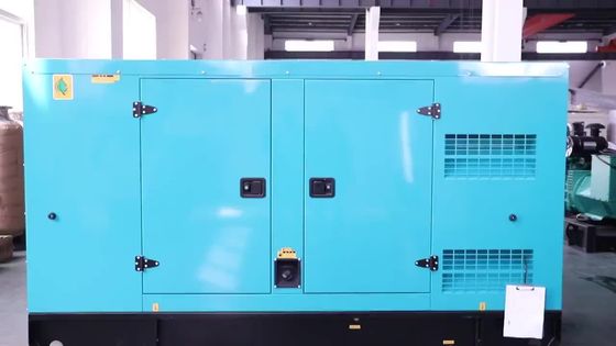 Recycled Used Generator Weatherproof Enclosure Generator Yellow