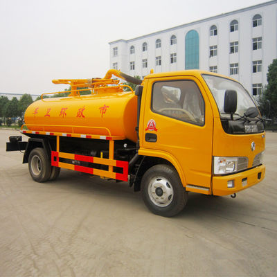 4000L Fecal Suction Truck DONGFENG 95hp 3300mm Wheel Base
