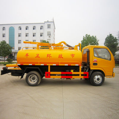 4000L Fecal Suction Truck DONGFENG 95hp 3300mm Wheel Base