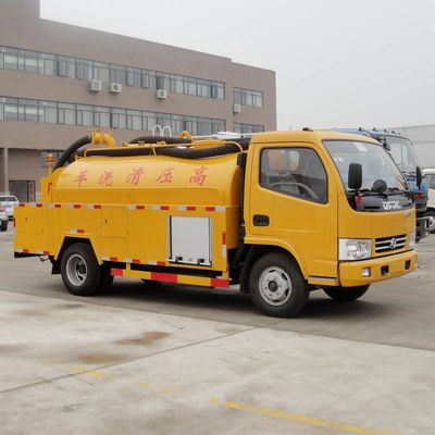 DONGFENG 5000L Pressure Washing Truck Engine 120hp Wheel Base