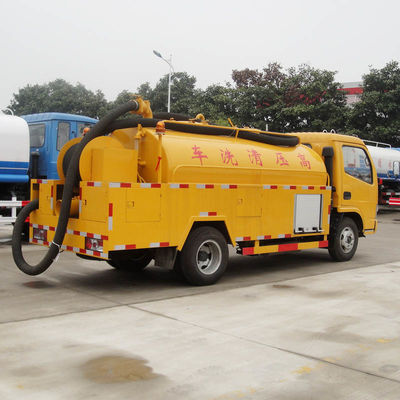 DONGFENG 5000L Pressure Washing Truck Engine 120hp Wheel Base