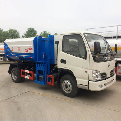 DONGFENG 4CBM-5CBM Side Loader Garbage Truck 95hp