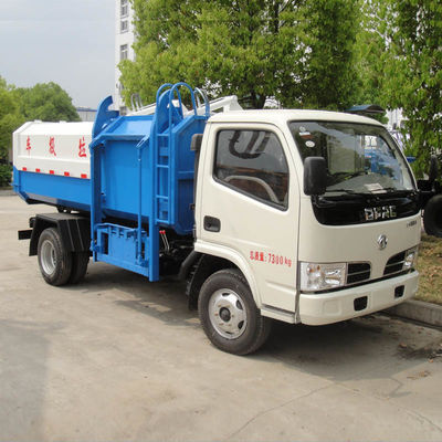 DONGFENG 4CBM-5CBM Side Loader Garbage Truck 95hp