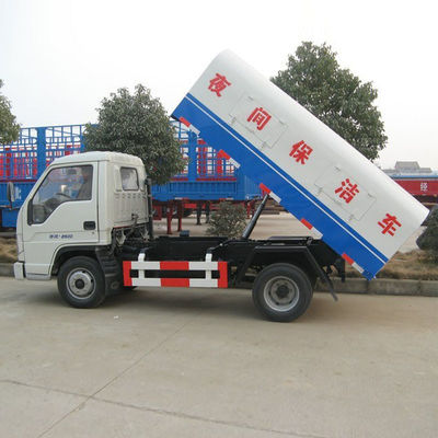 Foton Forland Sealed Dump Garbage Truck With Garbage Container