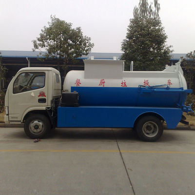 Dongfeng Kitchen Garbage Truck Tank Volume 3000L Engine 95hp
