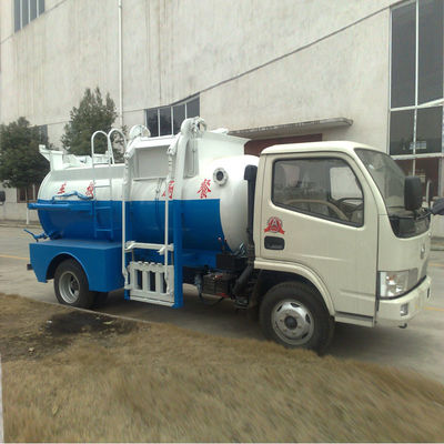 Dongfeng Kitchen Garbage Truck Tank Volume 3000L Engine 95hp