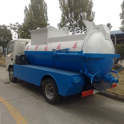 Dongfeng Kitchen Garbage Truck Tank Volume 3000L Engine 95hp
