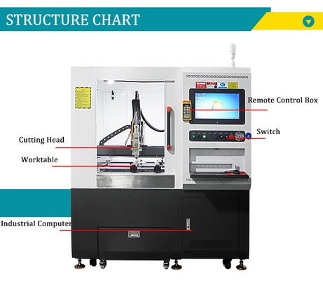 Stainless Aluminum Laser Cutting Machine 4KW Fiber Optic Laser Engraver