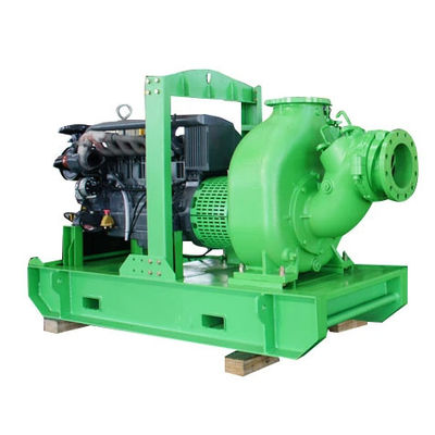 High Pressure Diesel Water Pump Two Wheel Single Stage Irrigation Pump