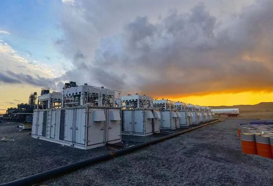 CE Water Cooled Genset Oil Field Generator With Stamford Alternator