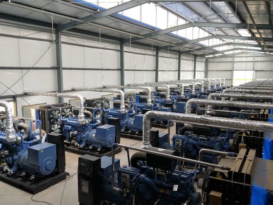 Efficient Gas Generator Set 3-Phase Power Industrial Generator Set