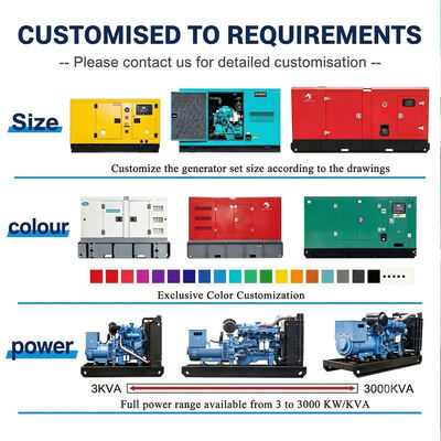 Automatic Diesel Generator Set ATS Control Industrial Standby Power Machine Factory Hospital Data Center Use