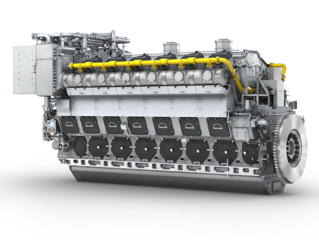 400KW 940KW MAN Series HFO Power Generator Set For Power Plants Ship Railway