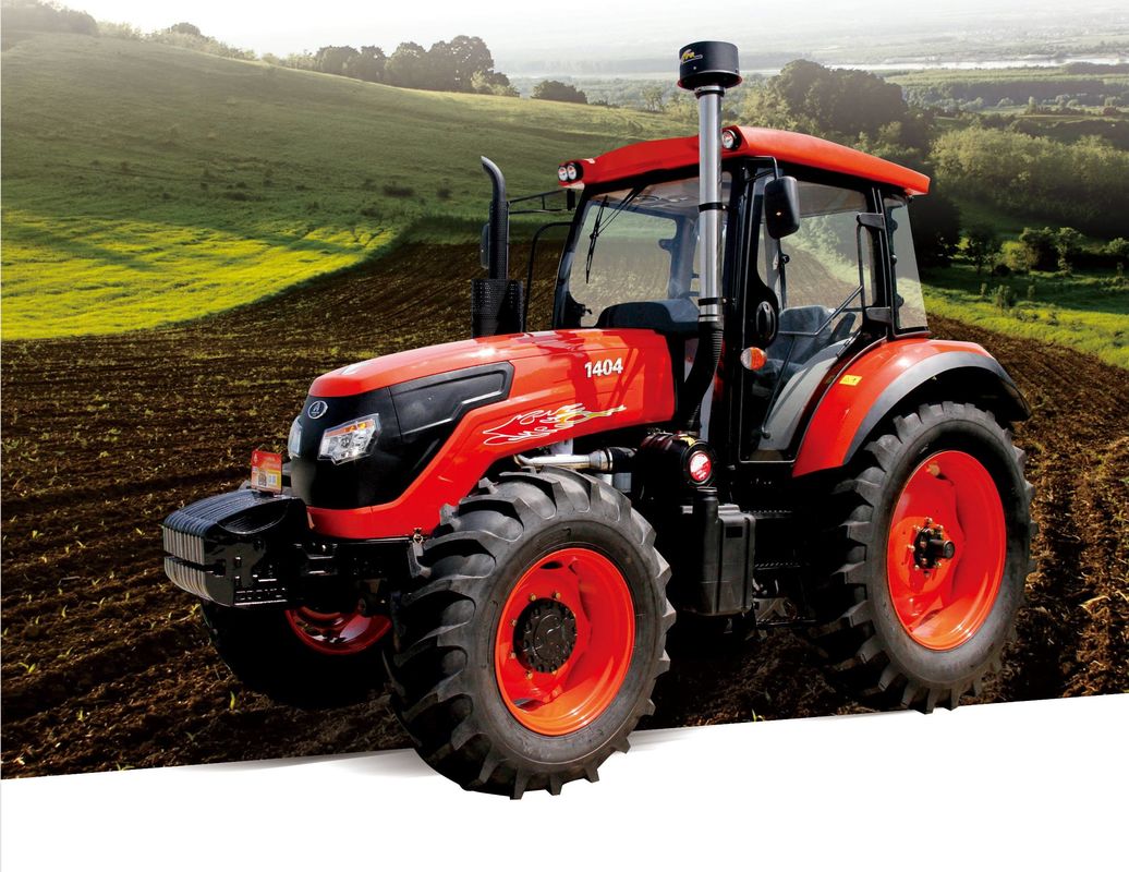 FMD1404 4 Wheel Drive Farm Tractors 140HP Big Horse With Sunshade Cabin