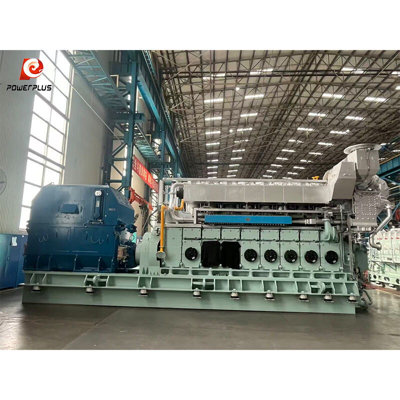 8.73MW Everllence MAN 18V32/40 Heavy Fuel Oil Generator Set HFO Diesel Genset for Industrial Prime Power Generation